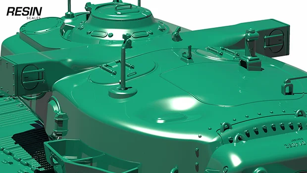 T29 USA Heavy Tank 1:35 scale resin kit