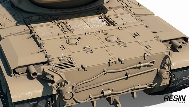 T69 USA medium tank 1:35 scale resin kit