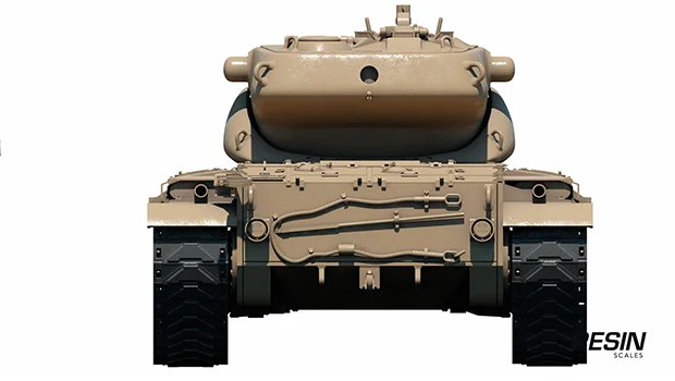 T69 USA medium tank 1:35 scale resin kit