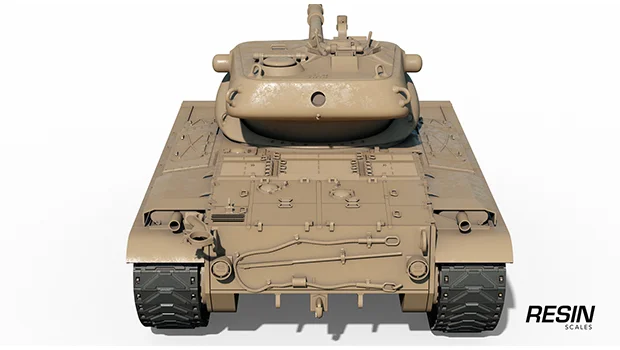 T69 USA medium tank 1:35 scale resin kit