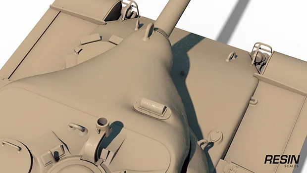 T69 USA medium tank 1:35 scale resin kit