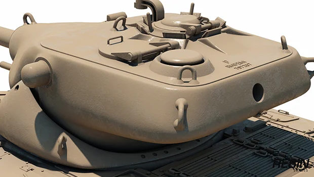 T69 USA medium tank 1:35 scale resin kit