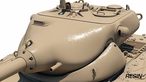 T69 USA medium tank 1:35 scale resin kit