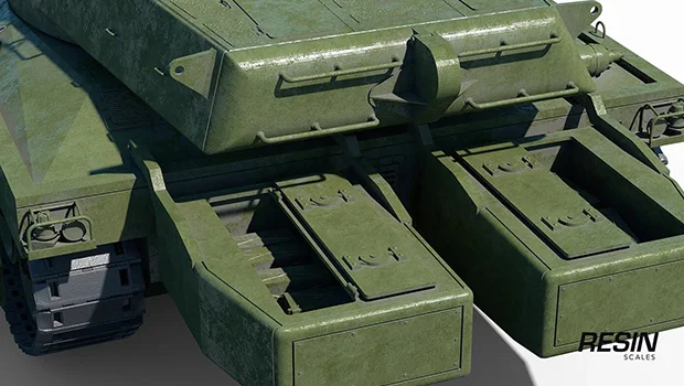 UDES 15/16 Swedish medium tank 1:35 scale resin kit