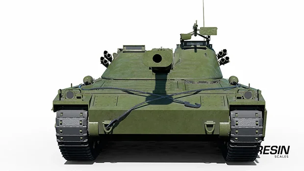 UDES 15/16 Swedish medium tank 1:35 scale resin kit