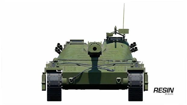 UDES 15/16 Swedish medium tank 1:35 scale resin kit