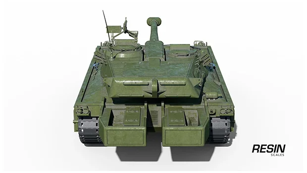 UDES 15/16 Swedish medium tank 1:35 scale resin kit