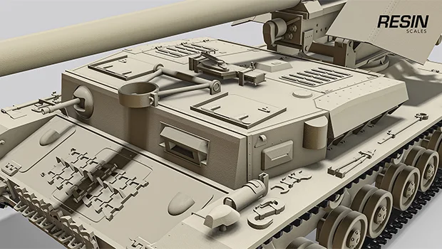 Waffentrager auf Pz. IV German tank destroyer 1:35 scale resin kit