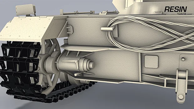 Waffentrager auf Pz. IV German tank destroyer 1:35 scale resin kit