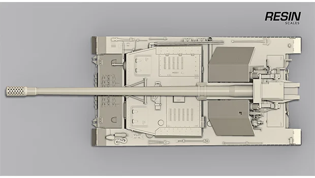 Waffentrager auf Pz. IV German tank destroyer 1:35 scale resin kit