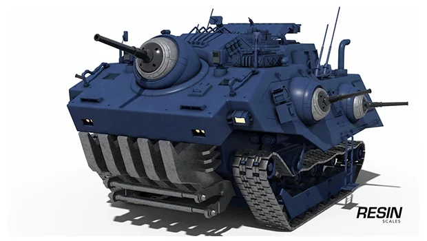 Battle Fortress RA2 1:35 scale resin kit