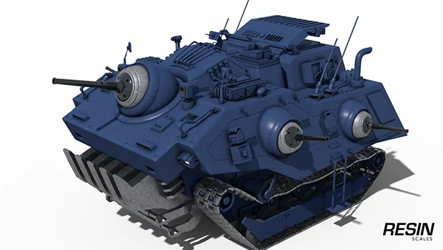 Battle Fortress RA2 1:35 scale resin kit