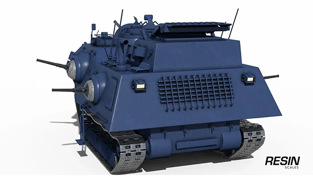 Battle Fortress RA2 1:35 scale resin kit