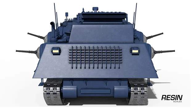 Battle Fortress RA2 1:35 scale resin kit