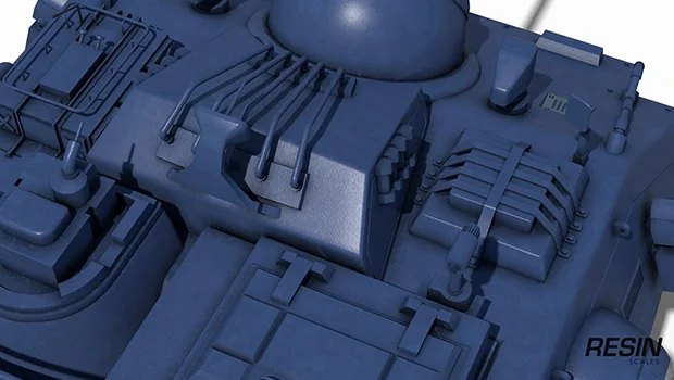 Battle Fortress RA2 1:35 scale resin kit