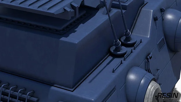 Battle Fortress RA2 1:35 scale resin kit