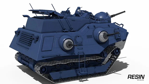 Battle Fortress RA2 1:35 scale resin kit