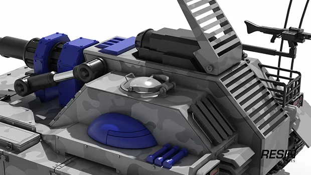 Tank Destroyer Germany Red alert 2 1:35 Resin Kit