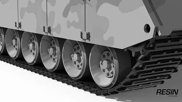 Tank Destroyer Germany Red alert 2 1:35 Resin Kit