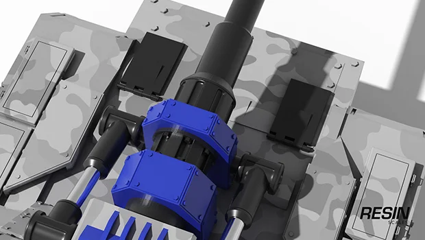 Tank Destroyer Germany Red alert 2 1:35 Resin Kit