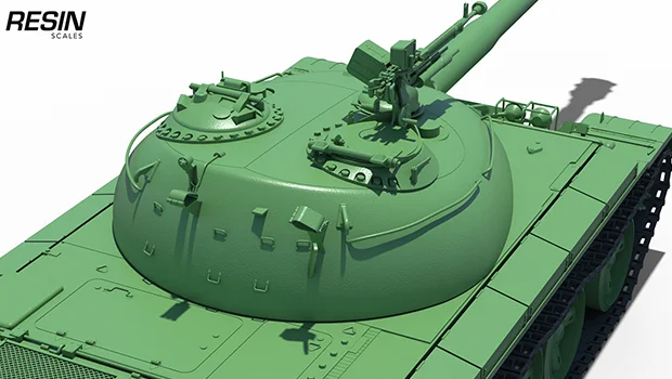 121 China Medium Tank 1:35 scale resin kit