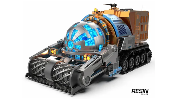 Chrono Miner RA2 1:35 scale resin kit