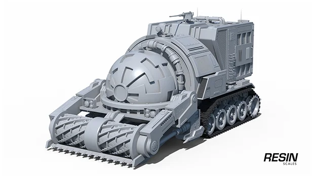 Chrono Miner RA2 1:35 scale resin kit