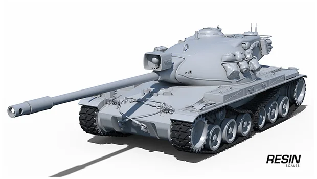 AE Phase 1 USA Heavy Tank 1:35 scale resin kit
