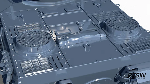 AMX 50 100 France Heavy Tank 1:35 scale resin kit