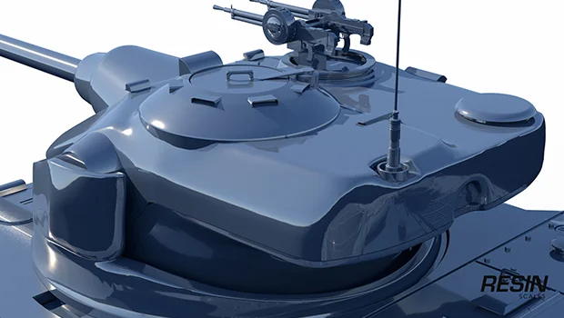 AMX 50 100 France Heavy Tank 1:35 scale resin kit