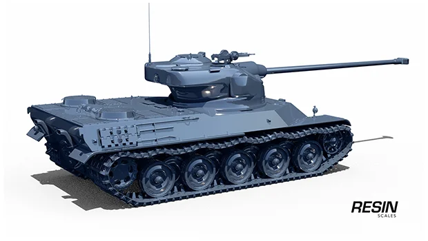 AMX 50 100 France Heavy Tank 1:35 scale resin kit
