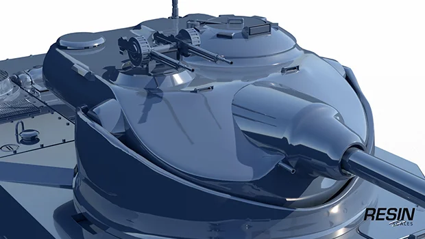 AMX 50 100 France Heavy Tank 1:35 scale resin kit