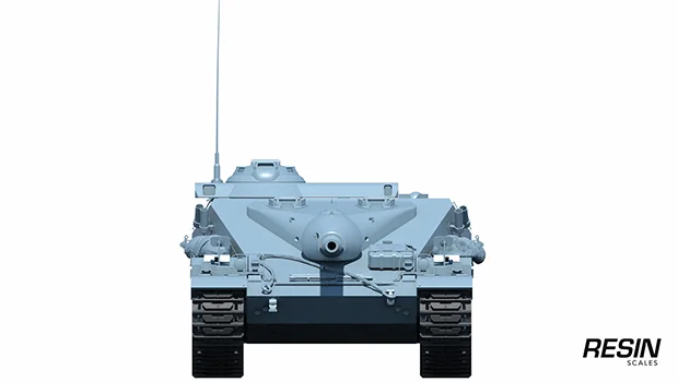 AMX Canon dassaut de 105 France Tank destroyer 1:35 scale resin kit