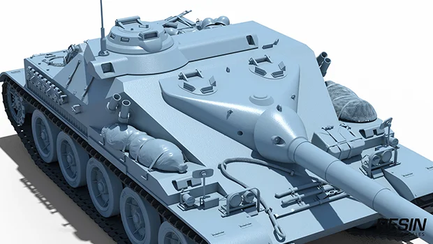 AMX Canon dassaut de 105 France Tank destroyer 1:35 scale resin kit