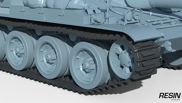 AMX Canon dassaut de 105 France Tank destroyer 1:35 scale resin kit