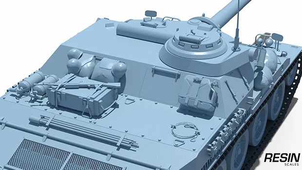 AMX Canon dassaut de 105 France Tank destroyer 1:35 scale resin kit