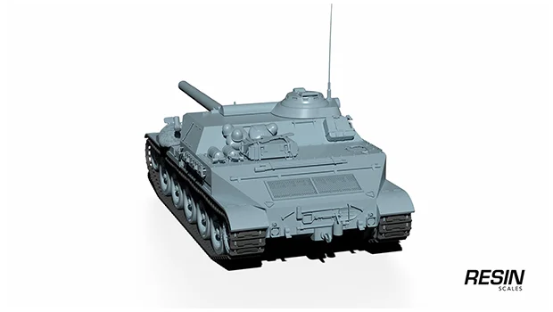 AMX Canon dassaut de 105 France Tank destroyer 1:35 scale resin kit