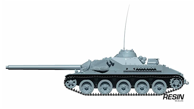 AMX Canon dassaut de 105 France Tank destroyer 1:35 scale resin kit
