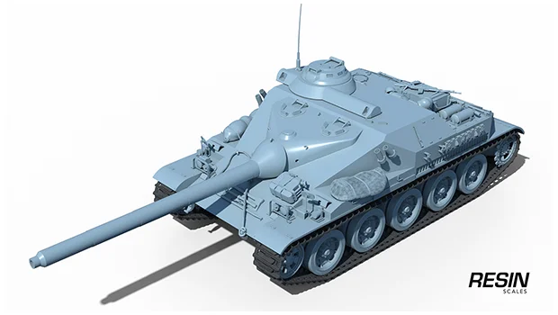 AMX Canon dassaut de 105 France Tank destroyer 1:35 scale resin kit