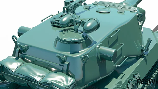 AMX M4 mle. 54 French heavy tank 1:35 scale resin kit