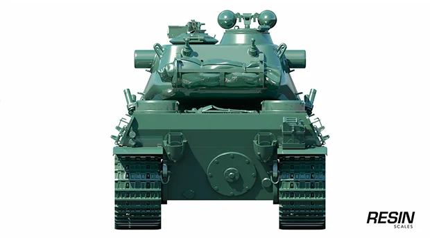 AMX M4 mle. 54 French heavy tank 1:35 scale resin kit