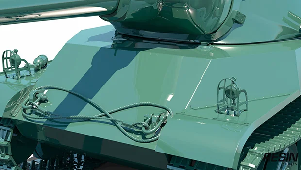 AMX M4 mle. 54 French heavy tank 1:35 scale resin kit