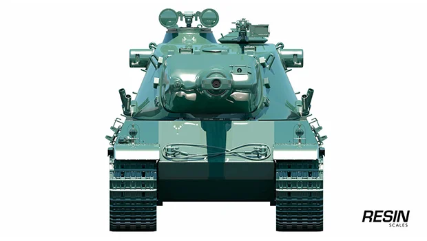 AMX M4 mle. 54 French heavy tank 1:35 scale resin kit