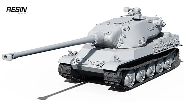 AMX M4 mle. 54 French heavy tank 1:35 scale resin kit