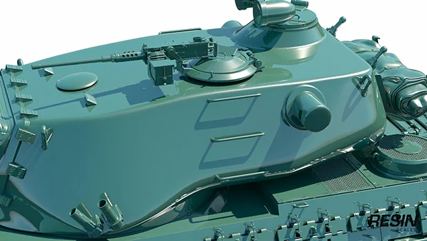 AMX M4 mle. 54 French heavy tank 1:35 scale resin kit