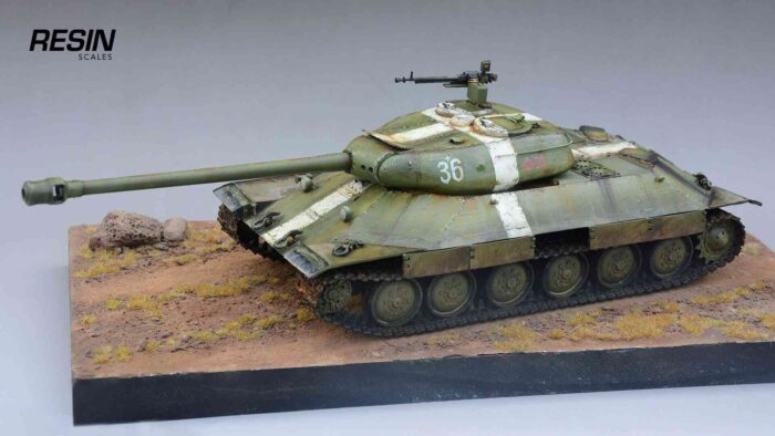 IS-6 WoT 1:35 scale Resin Kit ready made tank model - ResinScales