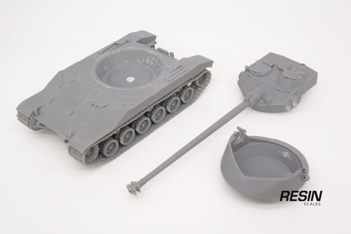 BAT CHATILLON 25T France Medium Tank 1:35 Resin Kit - Image 8