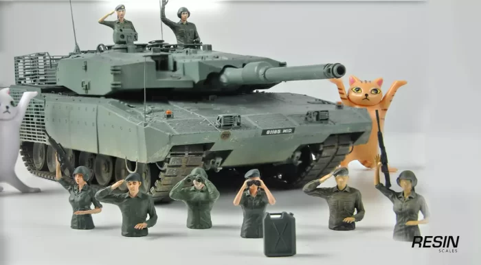 Leopard 2SG Main Battle Tank 1/35 scale Resin Kit - Image 3