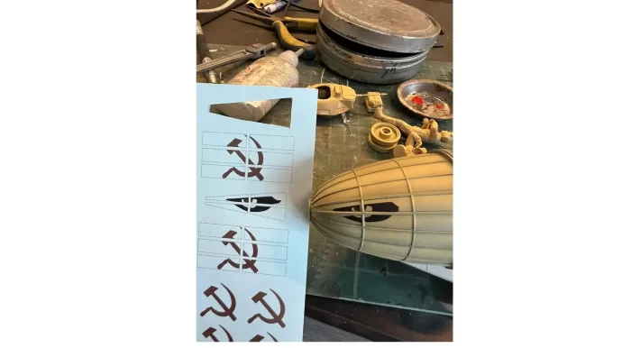Kirov Airship Red Alert 2 1:350 Resin Kit - Image 9