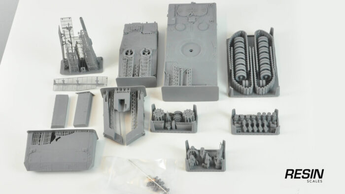 Leopard 2SG Main Battle Tank 1/35 scale Resin Kit - Image 14